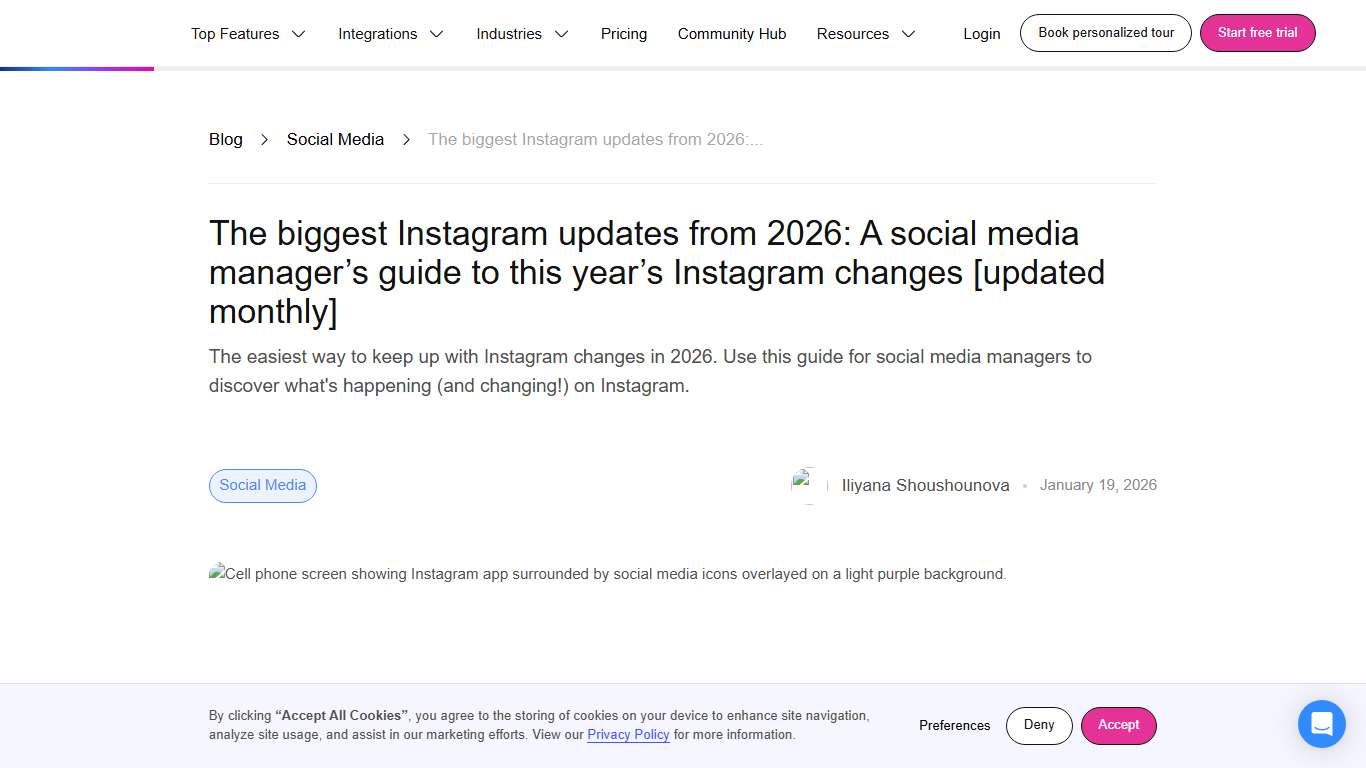 The biggest Instagram updates from 2026: A social media manager’s guide to this year’s Instagram changes [updated monthly] | HeyOrca